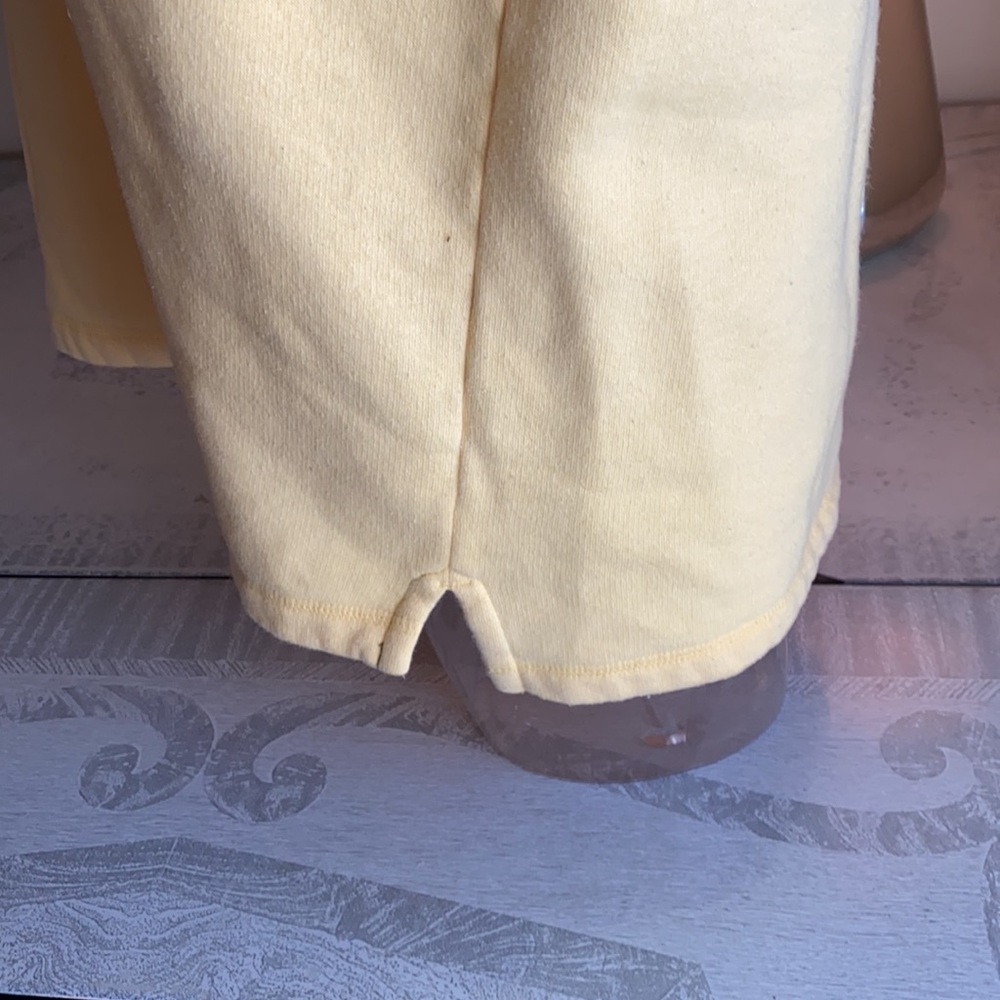 Disney Yellow Sweatshirt with Mickey Mouse Embroidery - Picture 6 of 10